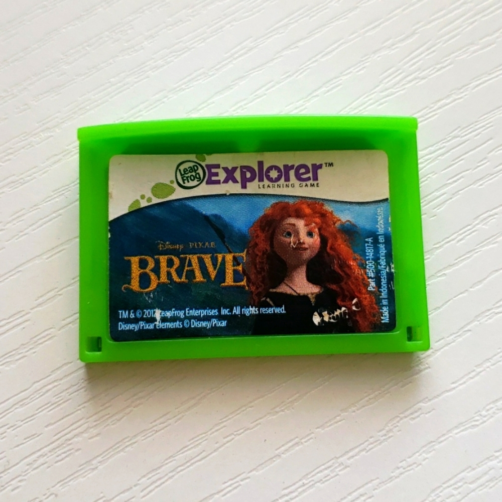 LEAPFROG EXPLORER LEAPPAD GAME- DISNEY BRAVE PIXAR